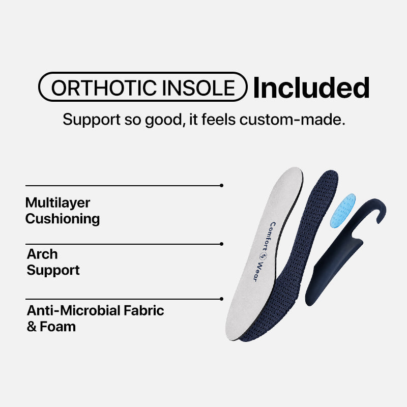 Ortho Stretch Cushion Shoes - Blue
