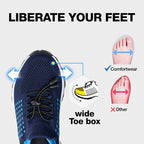 Ortho Stretch Cushion Shoes - Blue