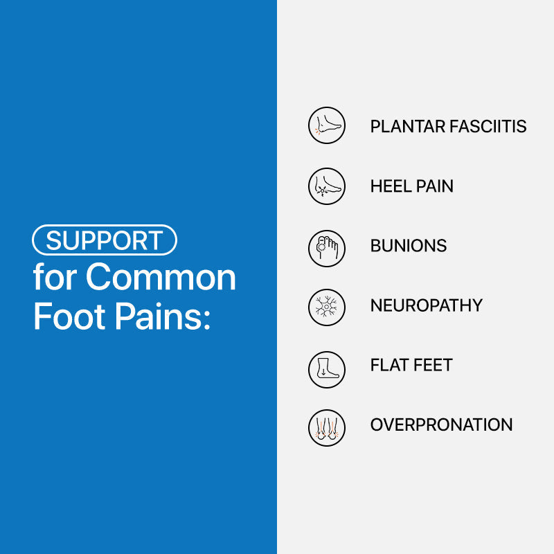 Ortho Stretch Cushion Shoes - Blue