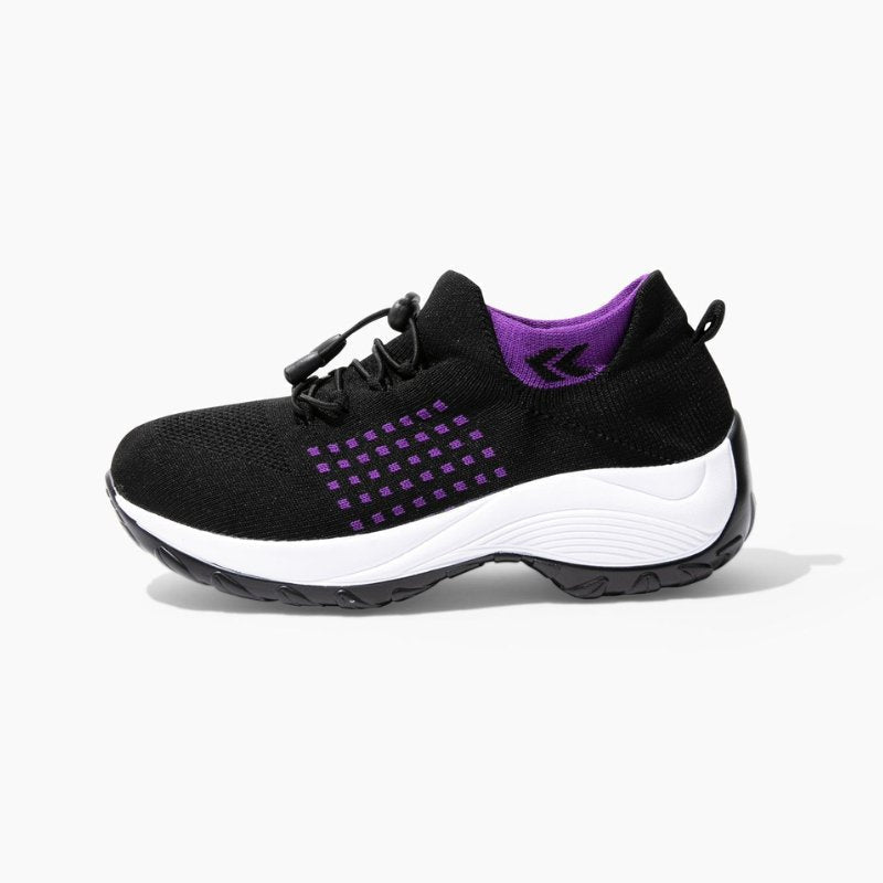 Ortho Stretch Cushion Shoes - Purple