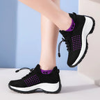 Ortho Stretch Cushion Shoes - Purple