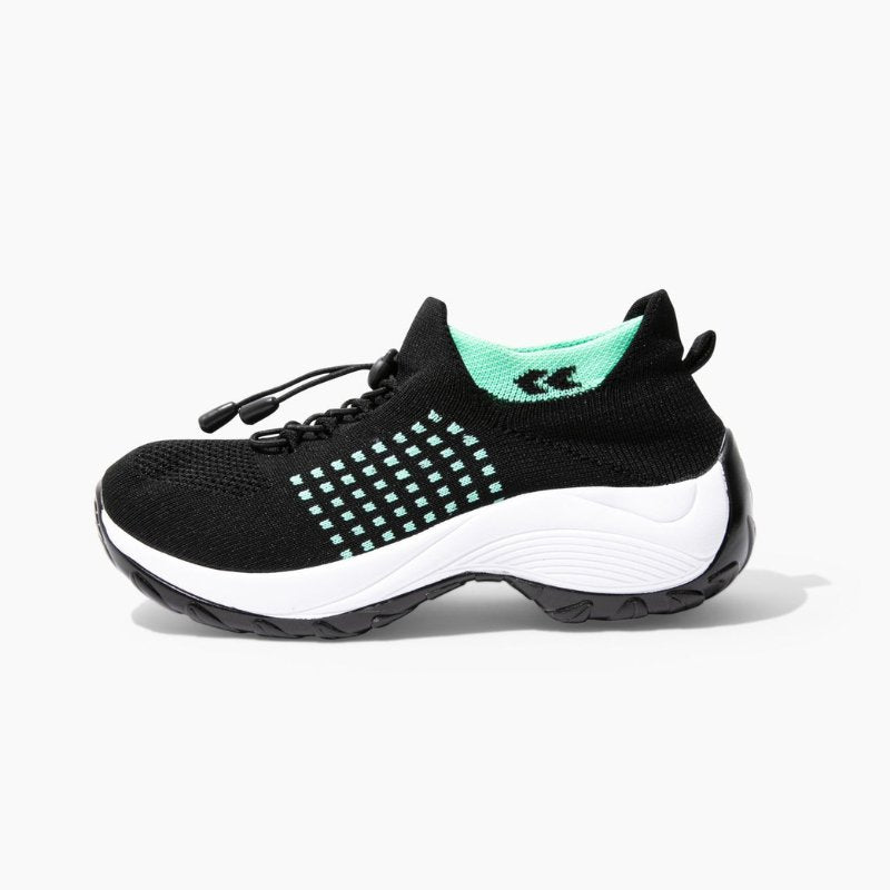Ortho Stretch Cushion Shoes - Sky Blue