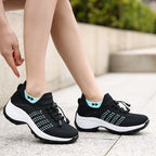 Ortho Stretch Cushion Shoes - Sky Blue