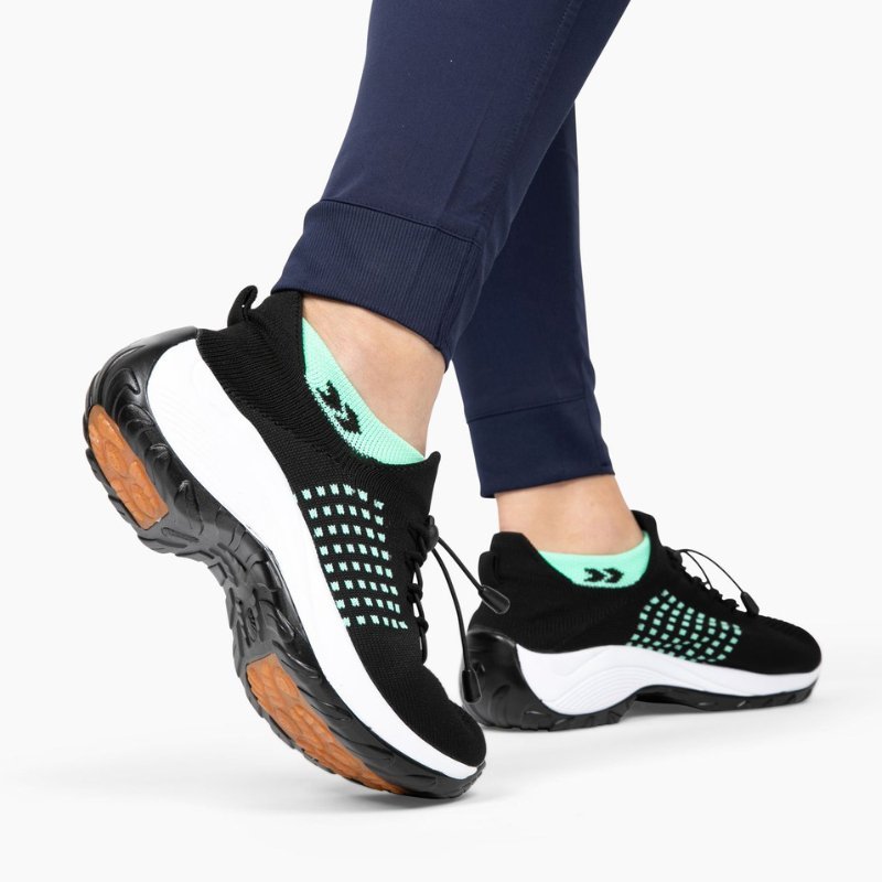 Ortho Stretch Cushion Shoes - Sky Blue