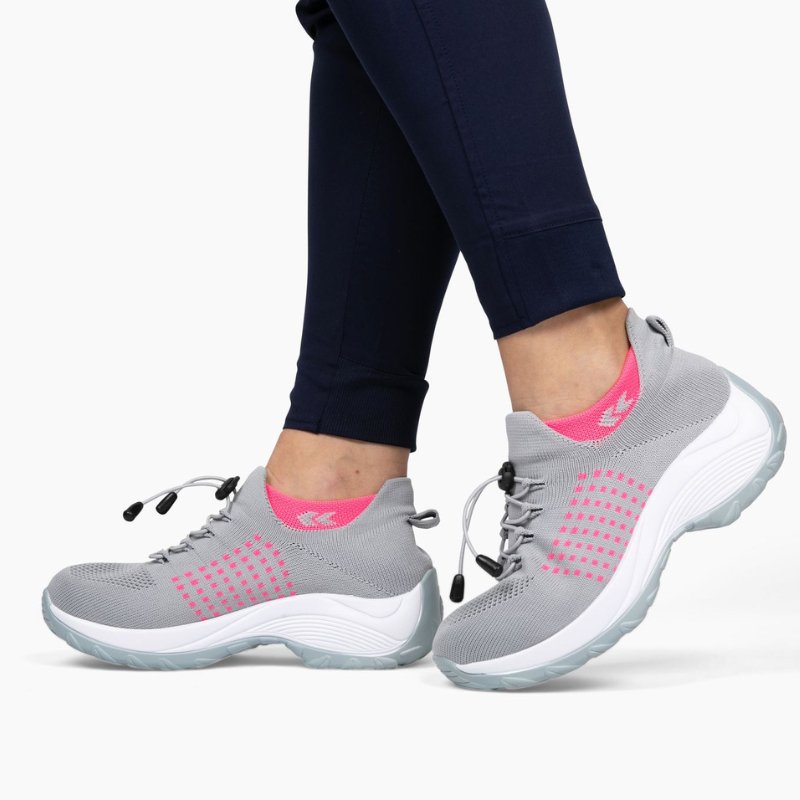 Ortho Stretch Cushion Shoes - Pink
