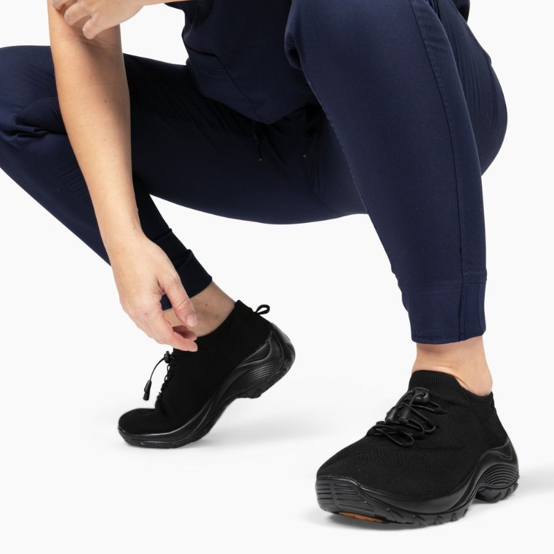 Ortho Stretch Cushion Shoes - Black