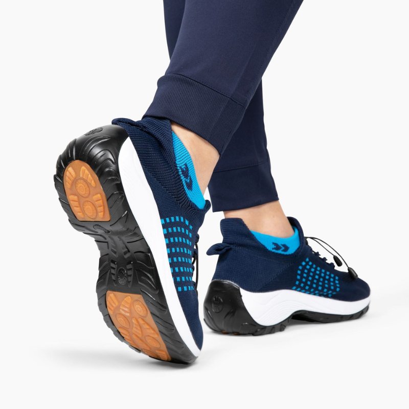 Ortho Stretch Cushion Shoes - Blue