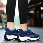 Ortho Stretch Cushion Shoes - Blue
