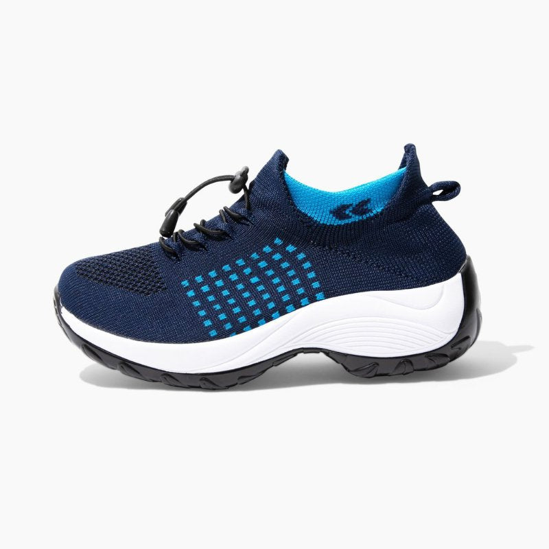 Ortho Stretch Cushion Shoes - Blue