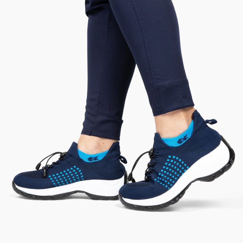 Ortho Stretch Cushion Shoes - Blue