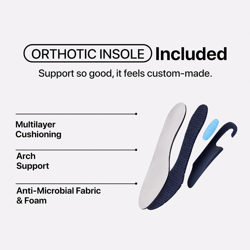 Ortho Stretch Cushion Shoes - Purple